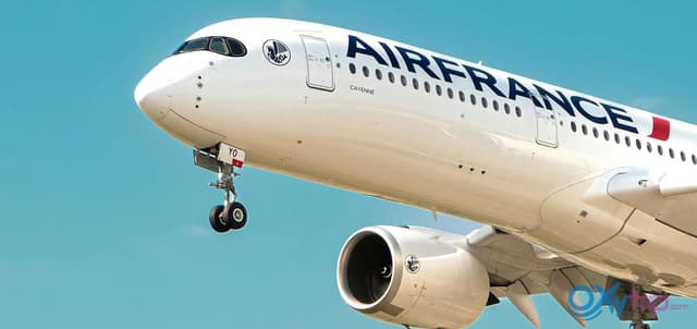 Air France Boeing aircraft at Paris Charles de Gaulle Airport